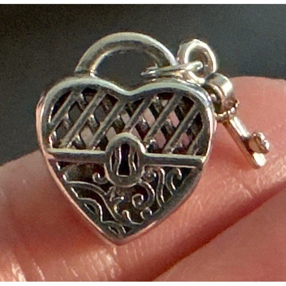 Pandora 790971 Key to My Heart Charm Sterling Silver S925 ALE Retired